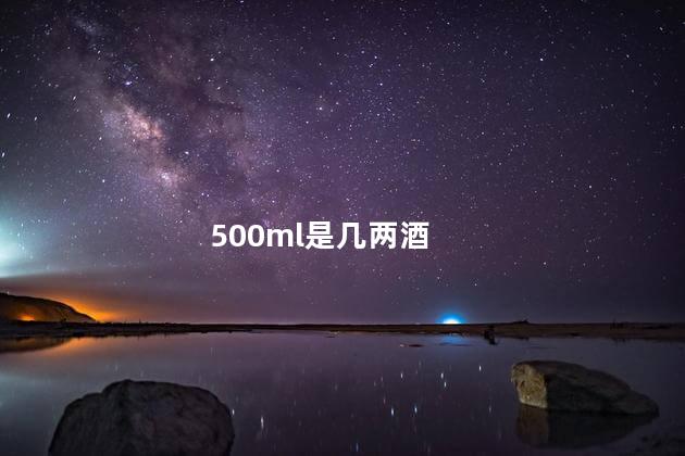 500ml是几两 500ml是1斤吗