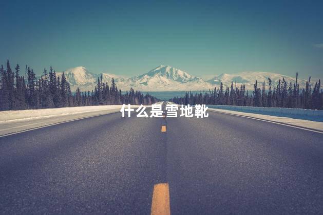 什么是雪地靴