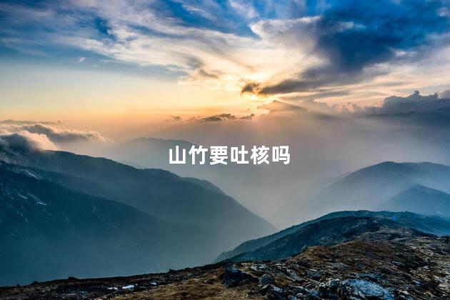 山竹要吐核吗 山竹籽可以种吗