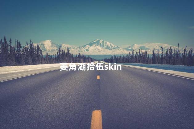 菱角湖拾伍skin 菱角湖是江岸区吗