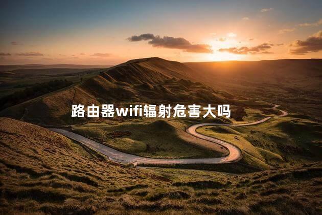 路由器wifi辐射危害大吗 千兆路由器辐射大吗