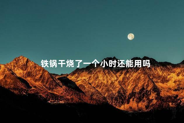 铁锅干烧了十五分钟还能用吗 铁锅干烧冒烟有毒吗